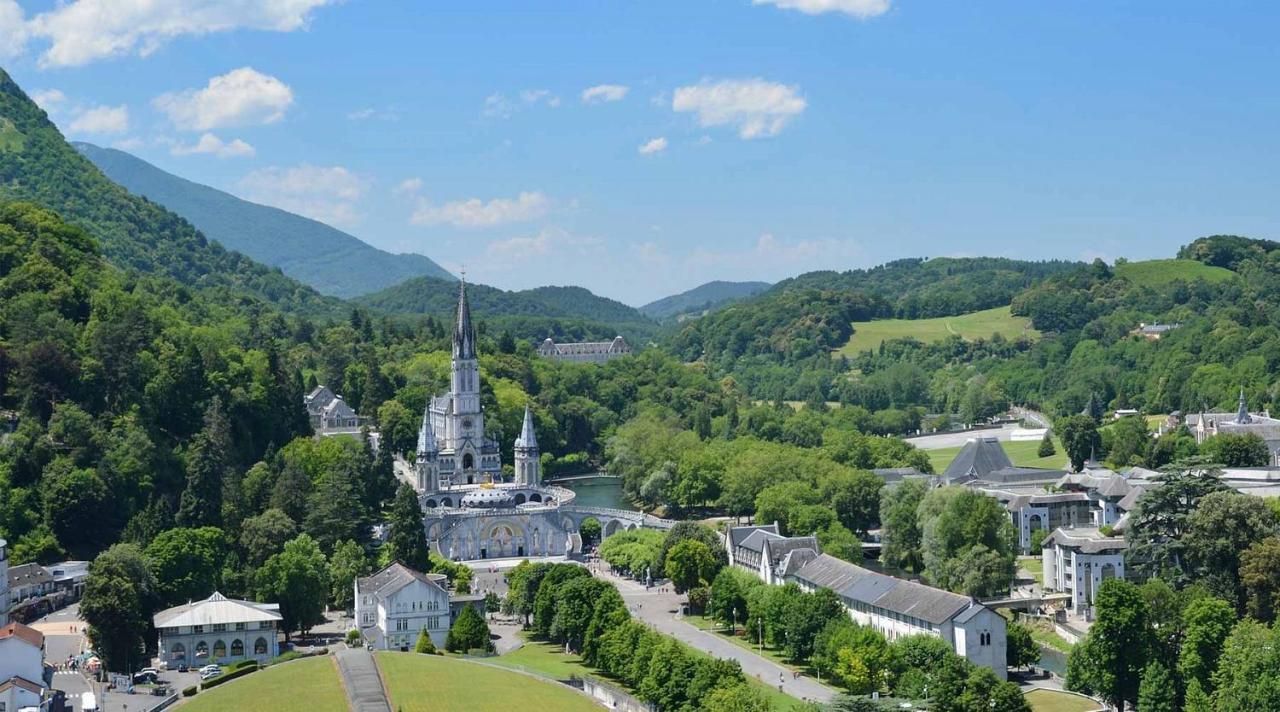 Appart Lourdes 100 M Gare - 4 Places Avec Balcon 10Mn Sanctuaire Eksteriør billede
